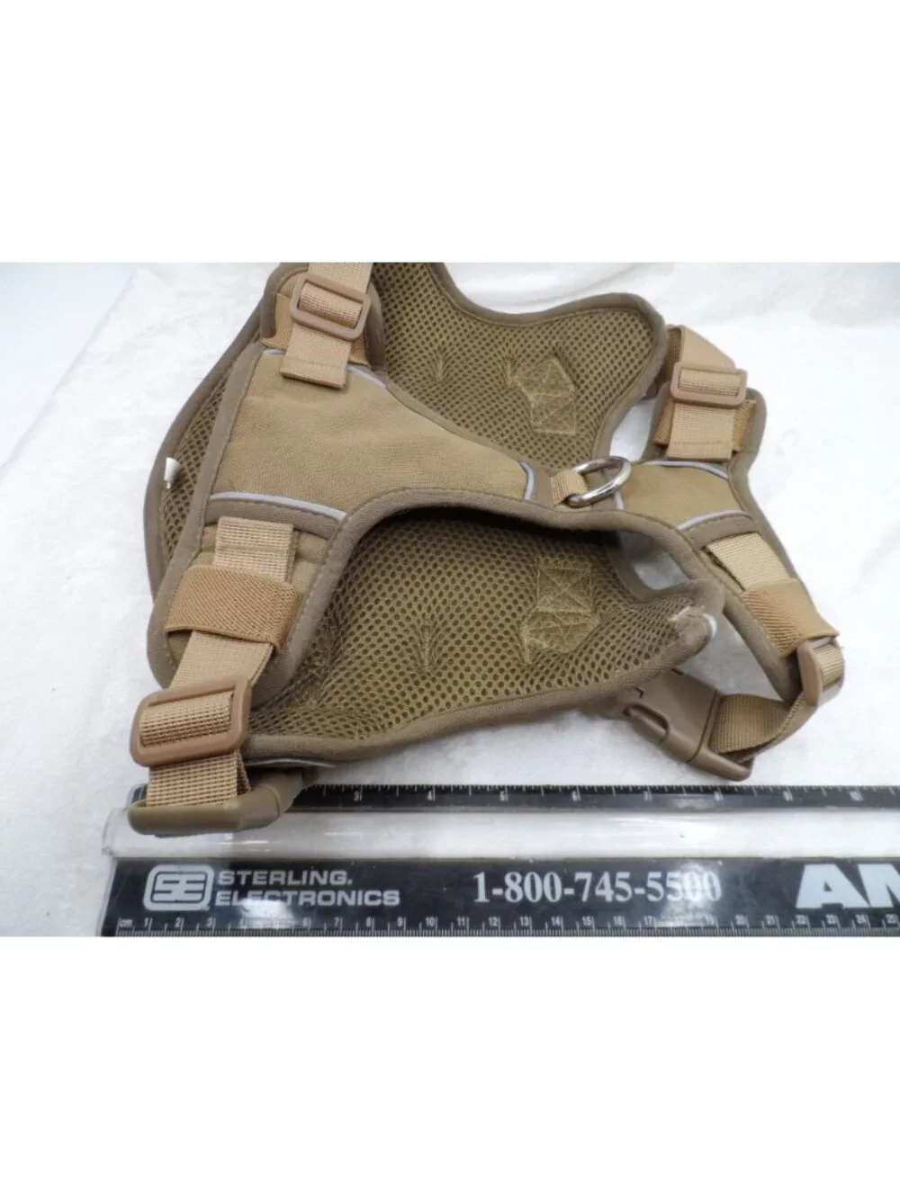 Service Dog Tactical Harness With Adjustable Straps & D-Ring Attachment Size S
